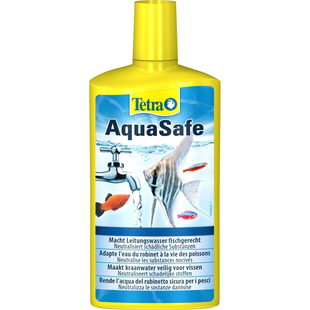 Tetra AquaSafe Water Conditioner, 500ml