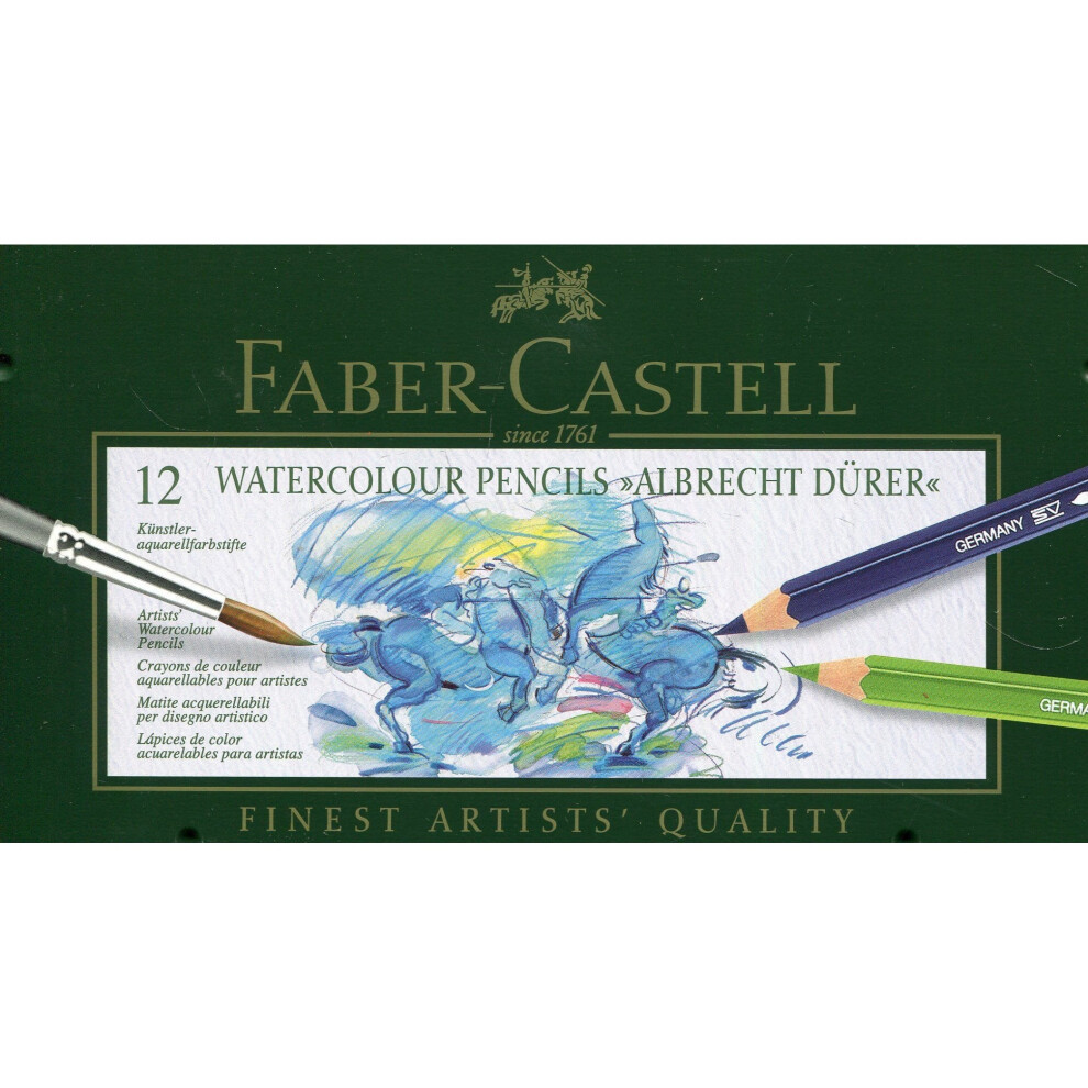 Faber-Castell Albrecht Durer Watercolour Pencils Tin Of 12