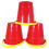 Set Of 10 Mixed Colour Small Beach Buckets 4
