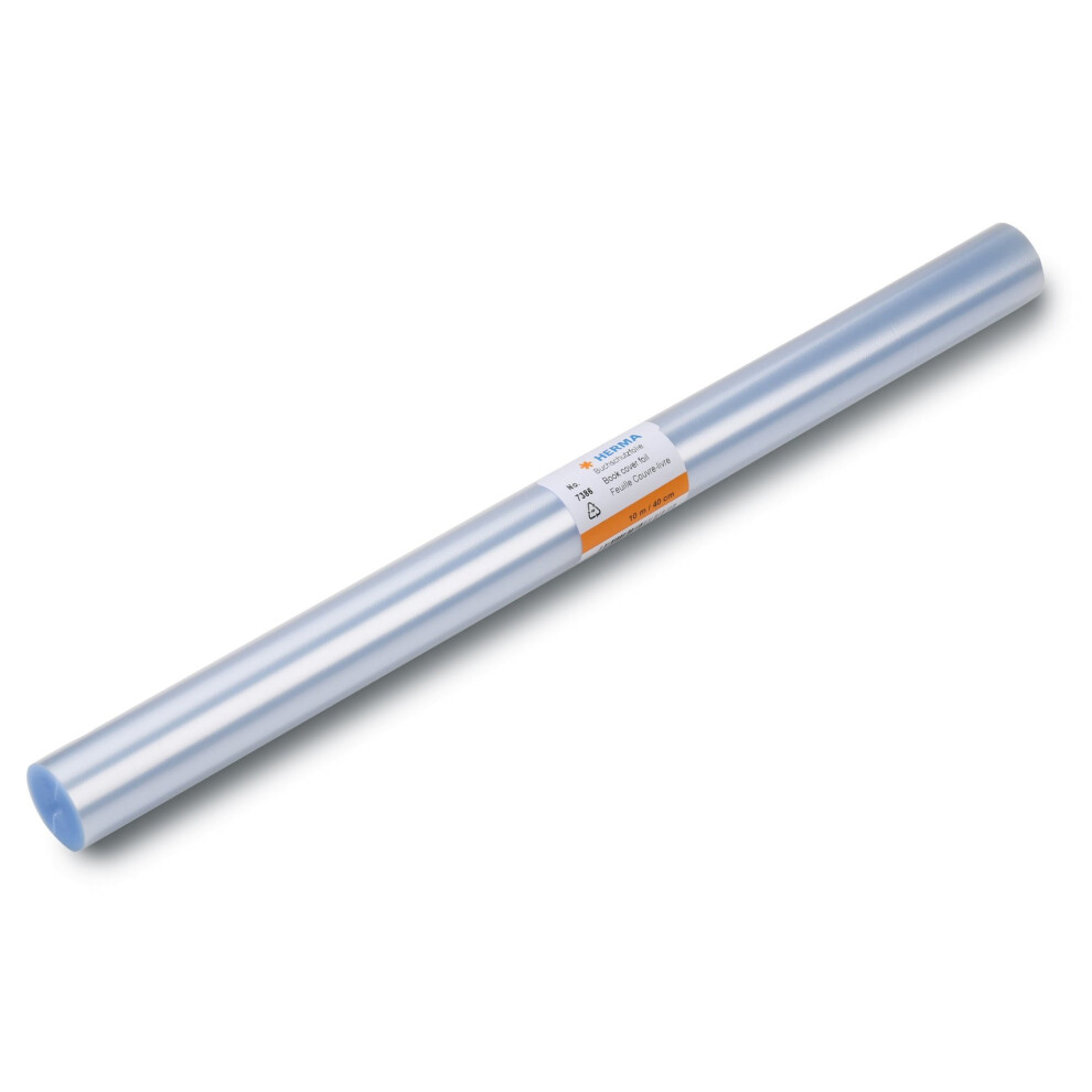 Herma 7386 Book Protector Film 1 Roll 10 m Transparent