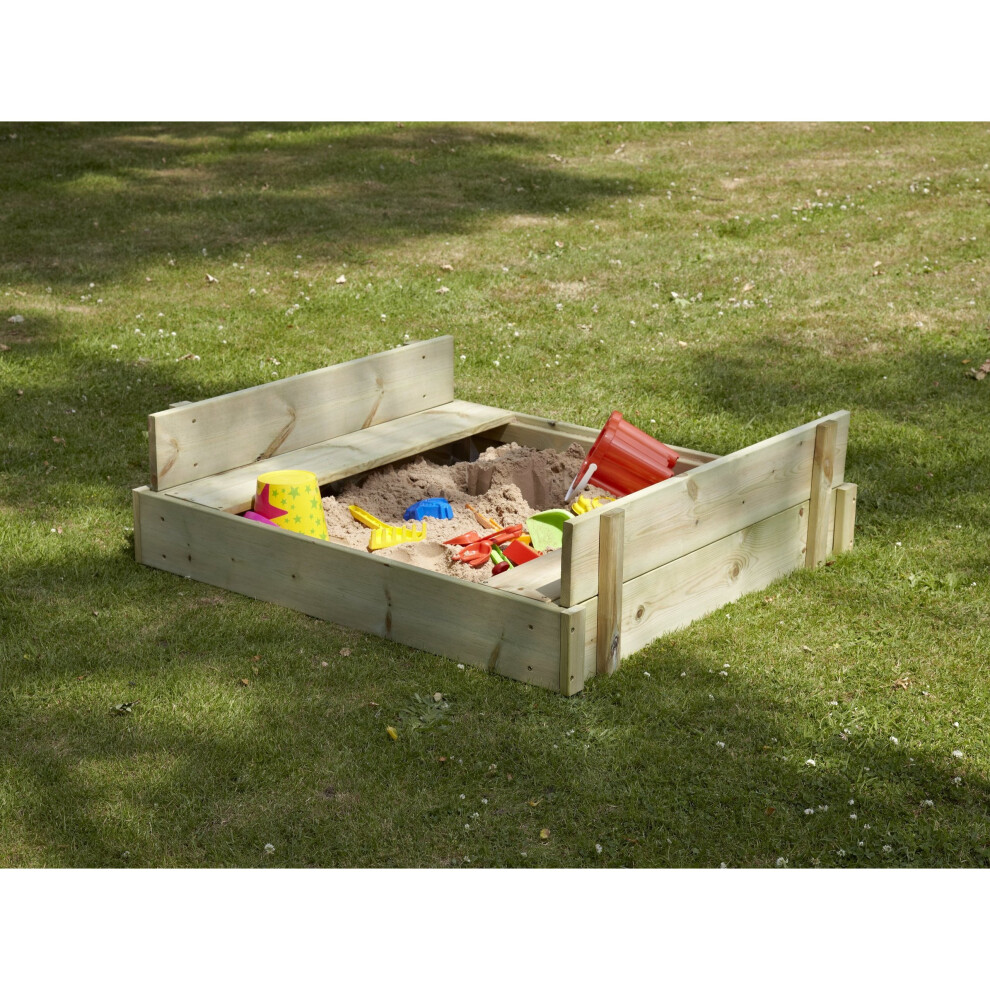 Wooden Sandpit with Lid