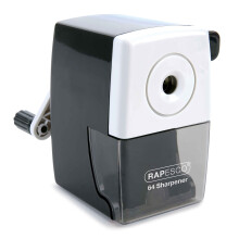 Rapesco R64000B2 64 Desktop Pencil Sharpener for all 6 mm Pencils - Black