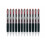 Uni-Ball Penne a sfera gel - Uniball - RT207 - punta conica 0,7 mm - Rosso 2
