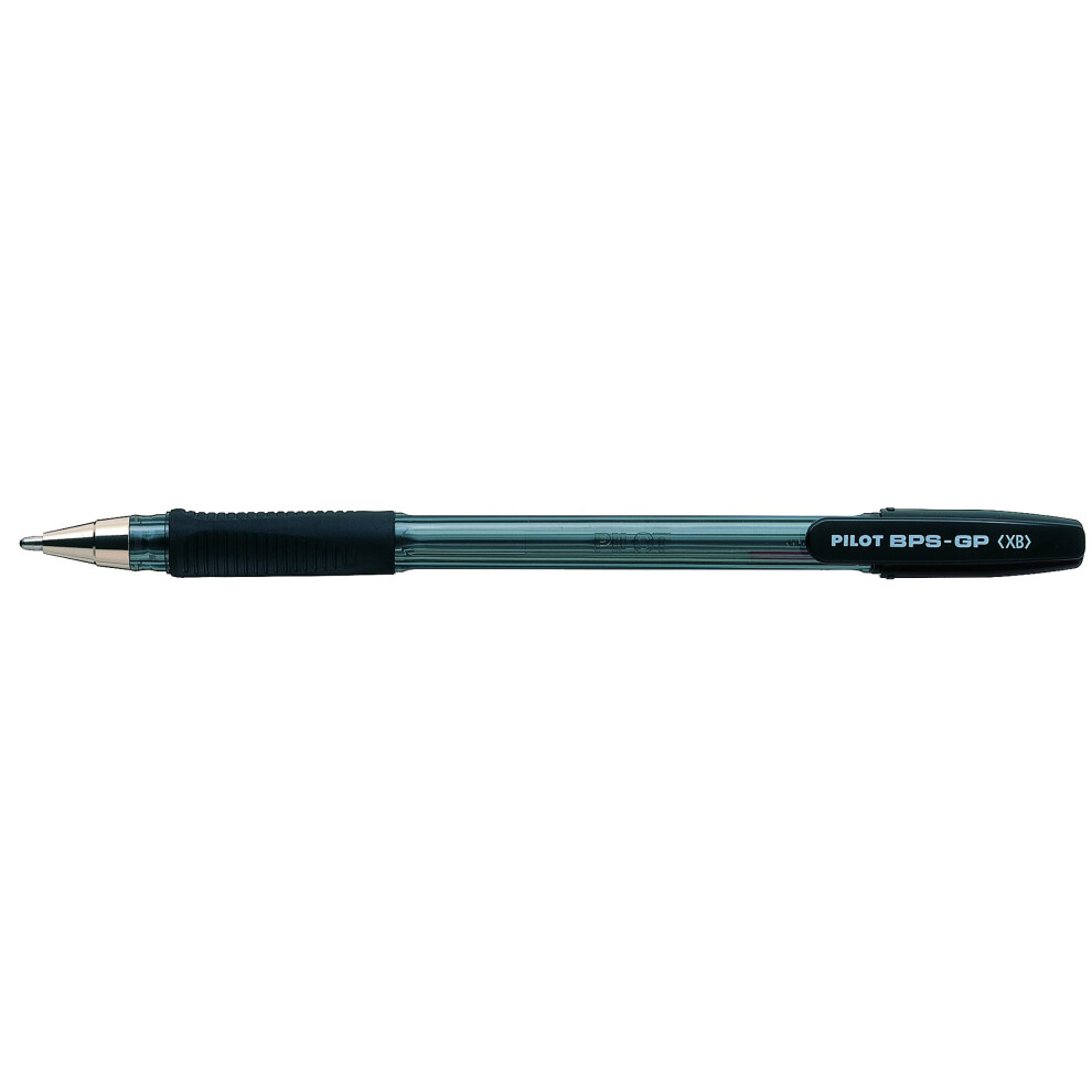 Pilot BPS - GP Grip Extra Broad Ballpoint 1.6 mm Tip (Box of 12) - Black