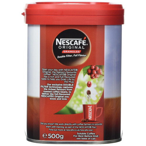 Nescafe NESCAFÉ Original Instant Coffee Granules, 500g 2