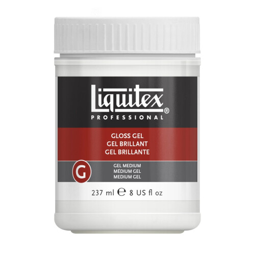 Liquitex Professional Gloss Gel Medium - 237 ml, Transparent