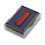 Trodat Swop Pads 6/4750/2 Replacement Ink Pads -  Red/Blue 1