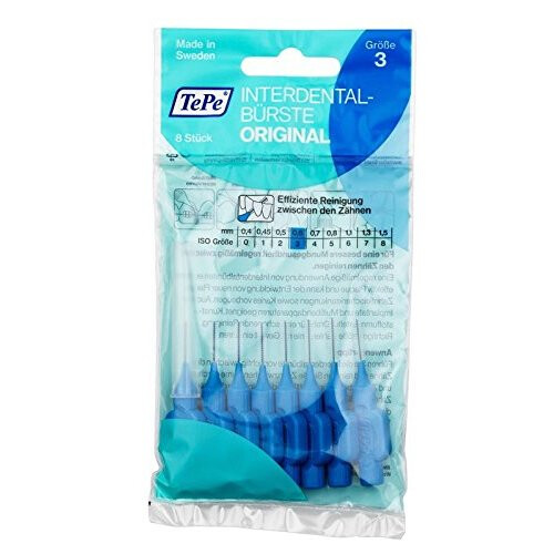 Tepe TePe Interdental Brushes Original Blue 8 Brushes