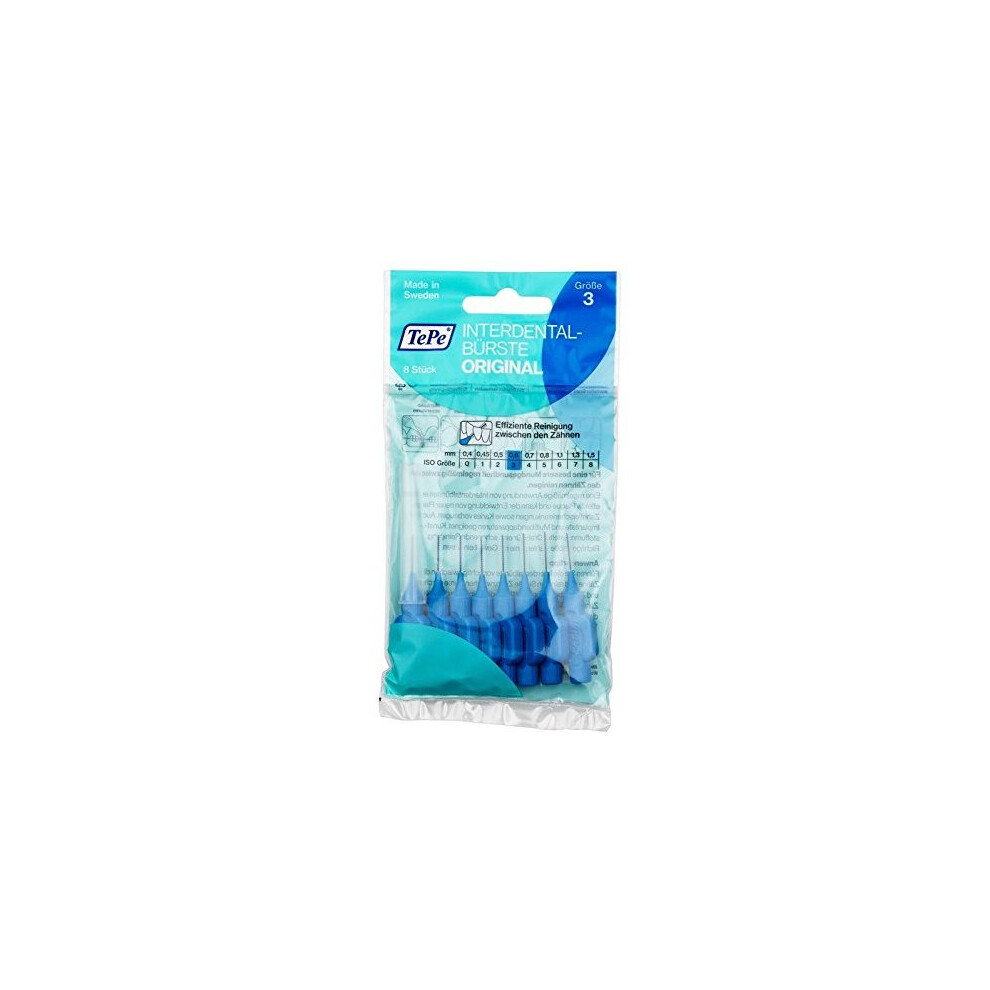 TePe Interdental Brushes Original Blue 8 Brushes