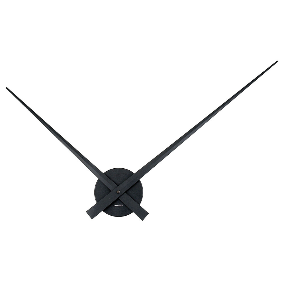 Karlsson "Little Big Time Wall Clock, Black