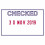 Trodat Swop Pads 6/4750/2 Replacement Ink Pads -  Red/Blue 3