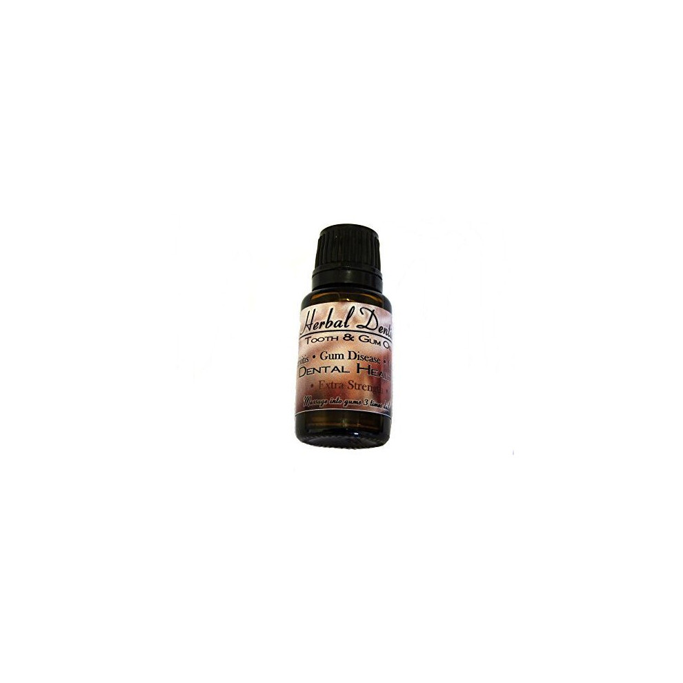 Herbal-Dentist Extra Strength Herbal Dentist Cure For Bad Breath, Gum Disease, Halitosis, Get Stronger Whiter Teeth
