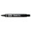 Pentel Pentel N60 Permanent Marker Chisel Tip Max.6mm Line Black Ref N60-A [Pack of 12] 1