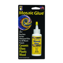 Mosaic Glue 59 ml  Medium Dries Bottle, Clear