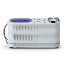 Roberts Radio Play10 DAB/DAB+/FM Digital Radio with Simple Presets - White