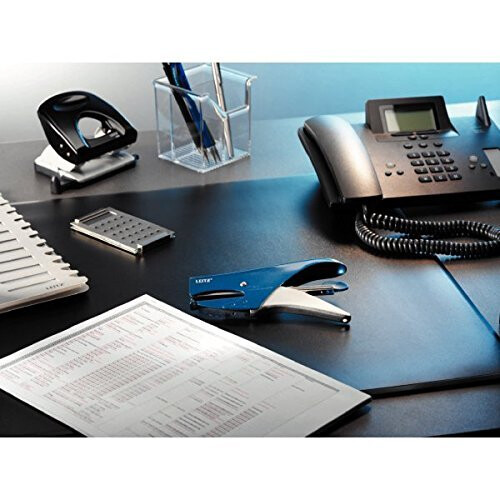 Leitz 55470033 Stapler Back-Loading 15-Sheet Capacity Water-Blue 2