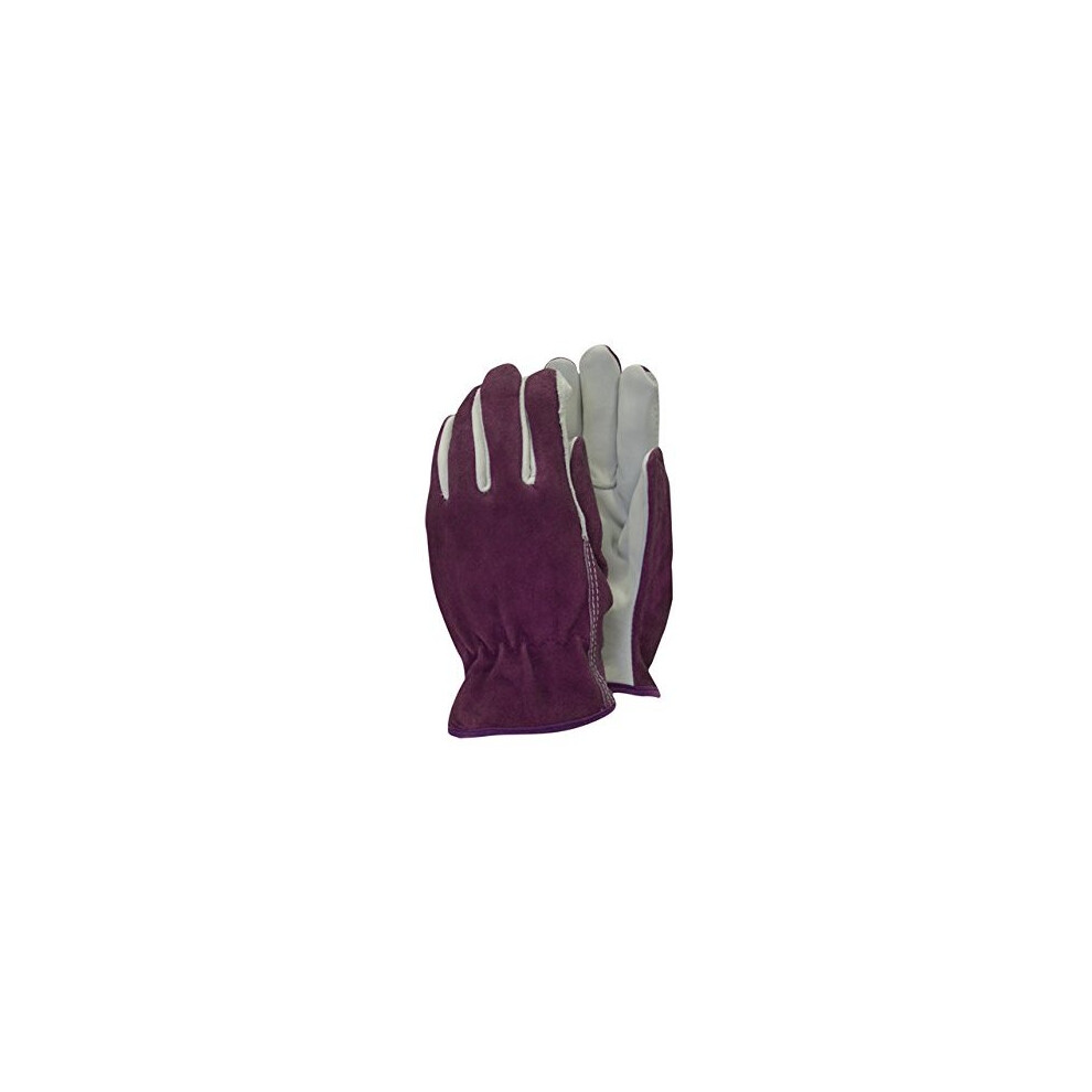 Town & Country TGL114M Deluxe Premium Leather & Suede Ladies Gloves Medium