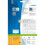 HERMA 4390 70x37mm Colour Laser Paper Rectangular Premium Multi Function Labels - Matte White (600 Labels, 24 per Sheet) 4