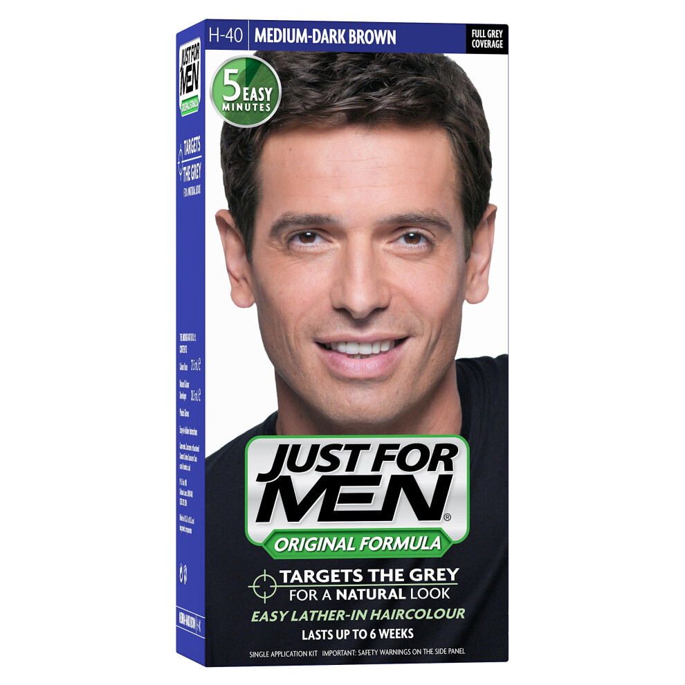 Just For Men - H40 - Hair Colour Original Formula - Medium Dark Brown