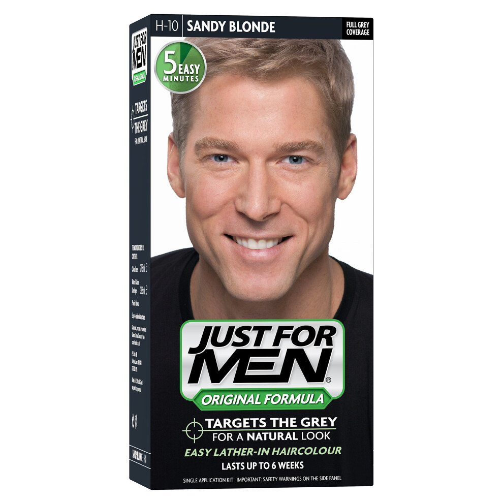 Just For Men Grey - H10 - Hair Colour Original Formula - Sandy Blonde