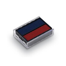 Trodat Printy 4850 Replacement Ink Pads - blue / red (Pack of 2)