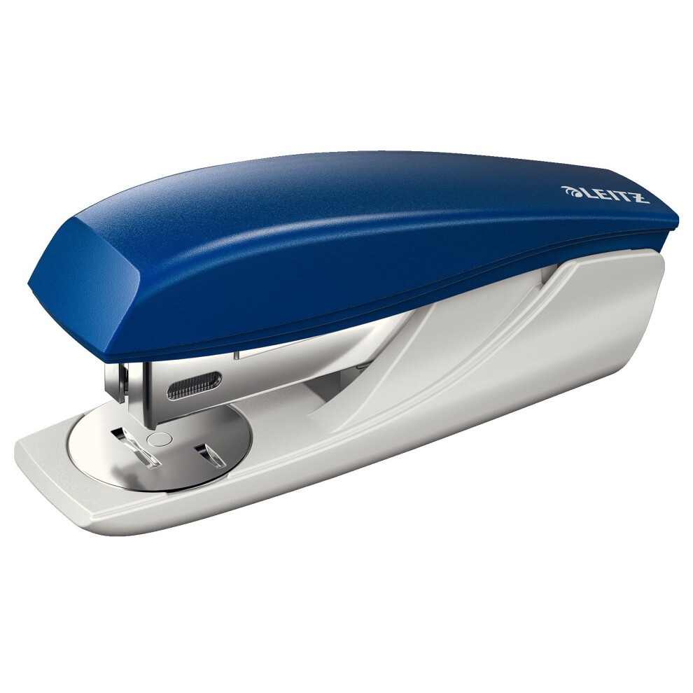 Leitz Stapler, 25 Sheet capacity, Blue, Ergonomic Metal body, Includes staples, NeXXt Range, 55010035