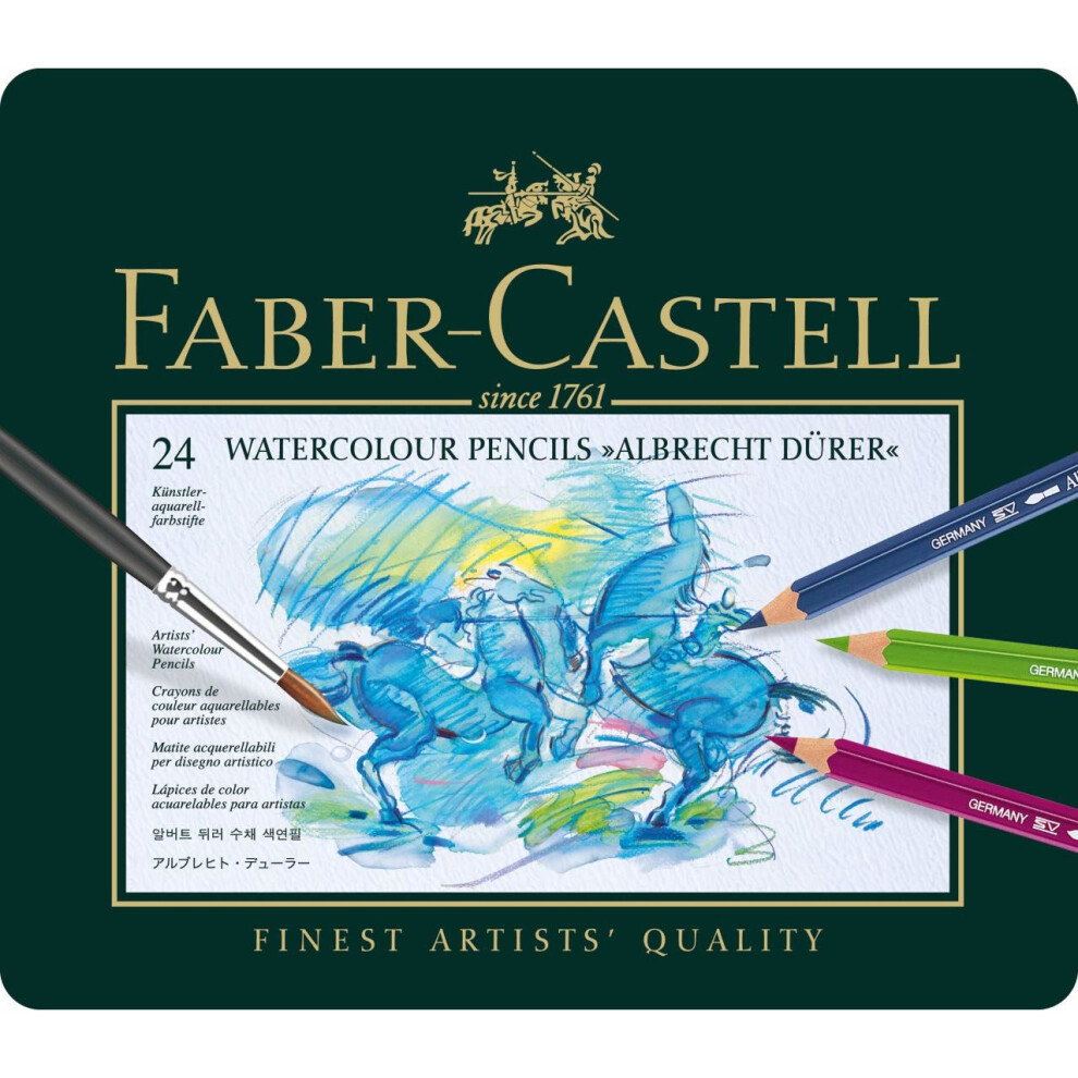 Faber-Castell Albrecht Durer Watercolour Pencils Tin Of 24