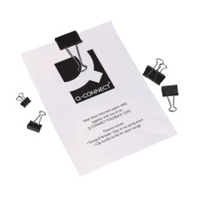 Q-Connect 19mm Foldback Clip (Pack of 10)