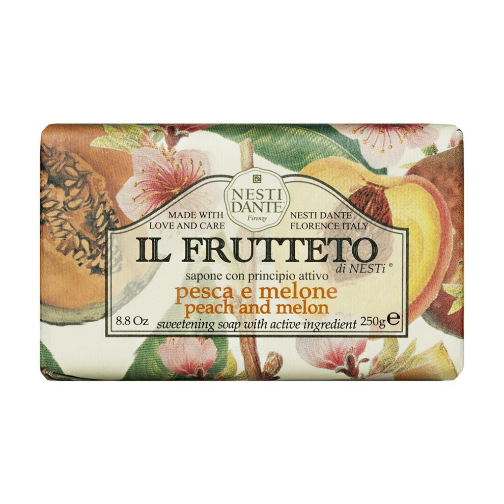 NESTI DANTE Il Frutteto, Peach & Melon Soap 250 g