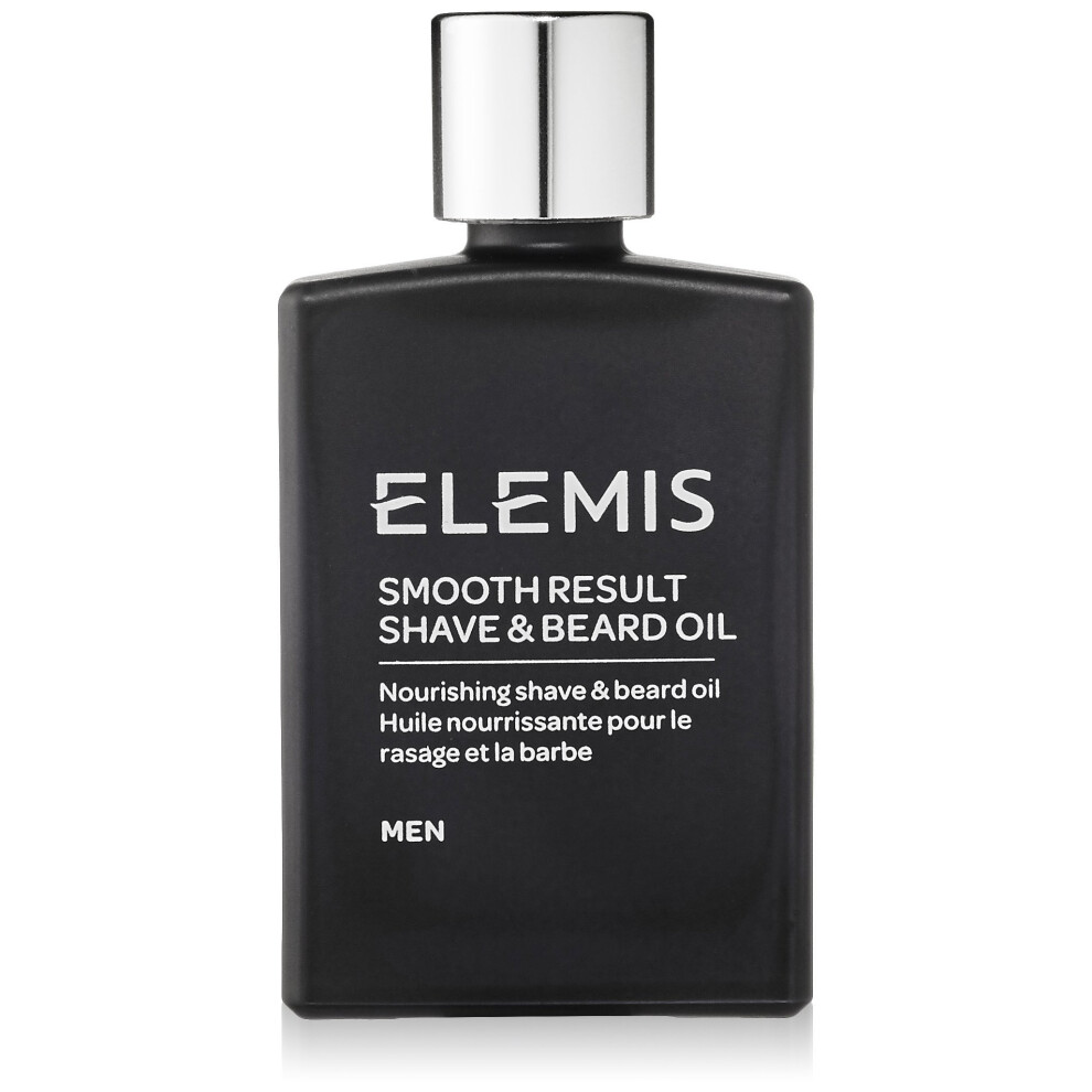 Elemis Smooth Result Shave and Beard Oil, Nourishing Shave And Beard Oil for Men, 30 ml