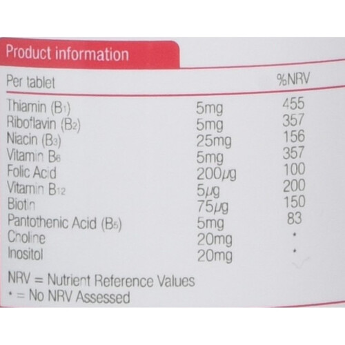 Natures Aid Natures Aid Vitamin B Complex 90 Tablets 1