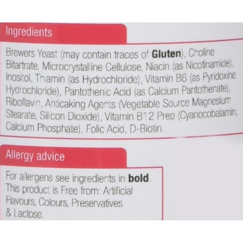 Natures Aid Natures Aid Vitamin B Complex 90 Tablets 2