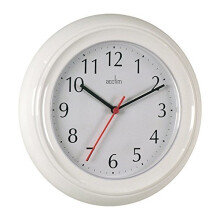 Acctim Wycombe Wall Clock - White