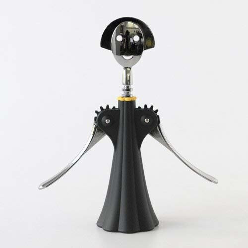 Alessi Alessi A di Anna G Corkscrew, Black, (AAM01 B) 2