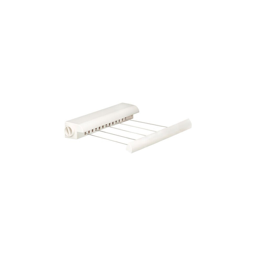 Metaltex Wall Mounted Indoor Outdoor Retractable Washing Line Airer, 21 m