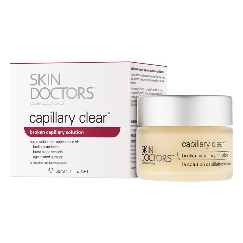 Skin Doctors Capillary Clear, Helps improve the appearance of broken capillaries, Reduces the appearance of burst blood vessels, help to reduce...