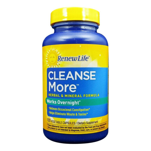 Renew Life, Cleanse More, 100 Vegetarische Kapseln