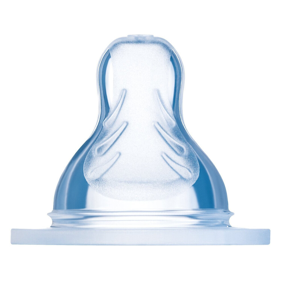 MAM Slow Flow Bottle Teats for use with MAM Bottles (2-pack)