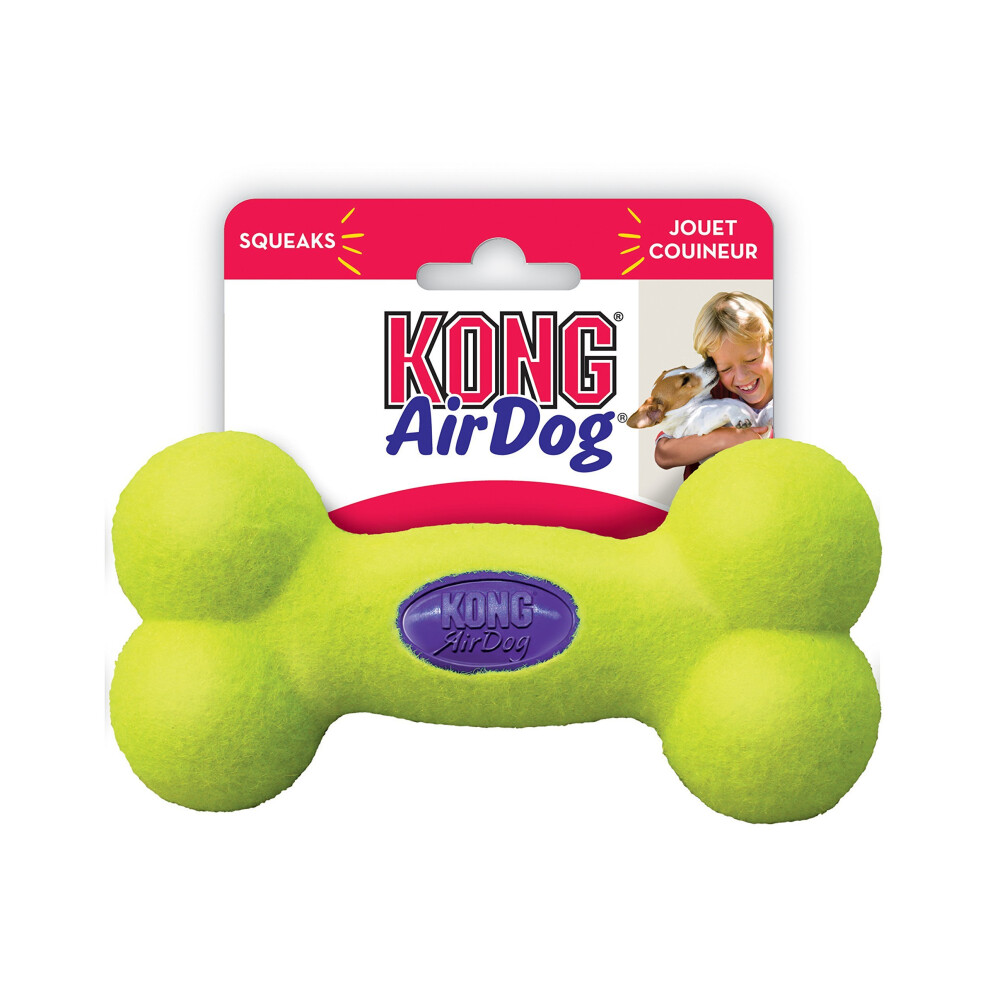 Kong Air Dog Squeaker Bone Dog Toy - Medium