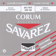 Set di corde per chitarra classica Savarez 500AR Alliance Corum Normal Tension