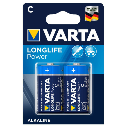 Varta Varta Alkaline Batterier C LR14 15 V 2 stk. 1