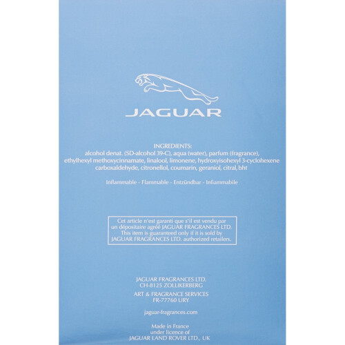 Jaguar Jaguar Classic Eau De Toilette 100ml Spray 1