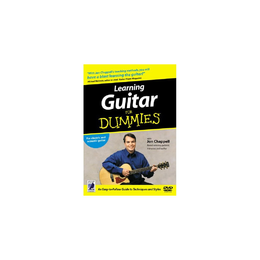 Anchor-Bay-Entertainment Jon Chappell - Learning Guitar For Dummies [Dvd] Size 2