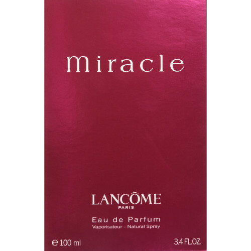 Lancome Miracle Eau De Parfum Spray For Her By Lancome 100ml 2