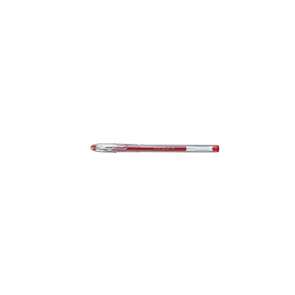 Pilot G105 Gel Ink Rollerball Pen with 0.5 mm Tip - Red (Pack of 12)