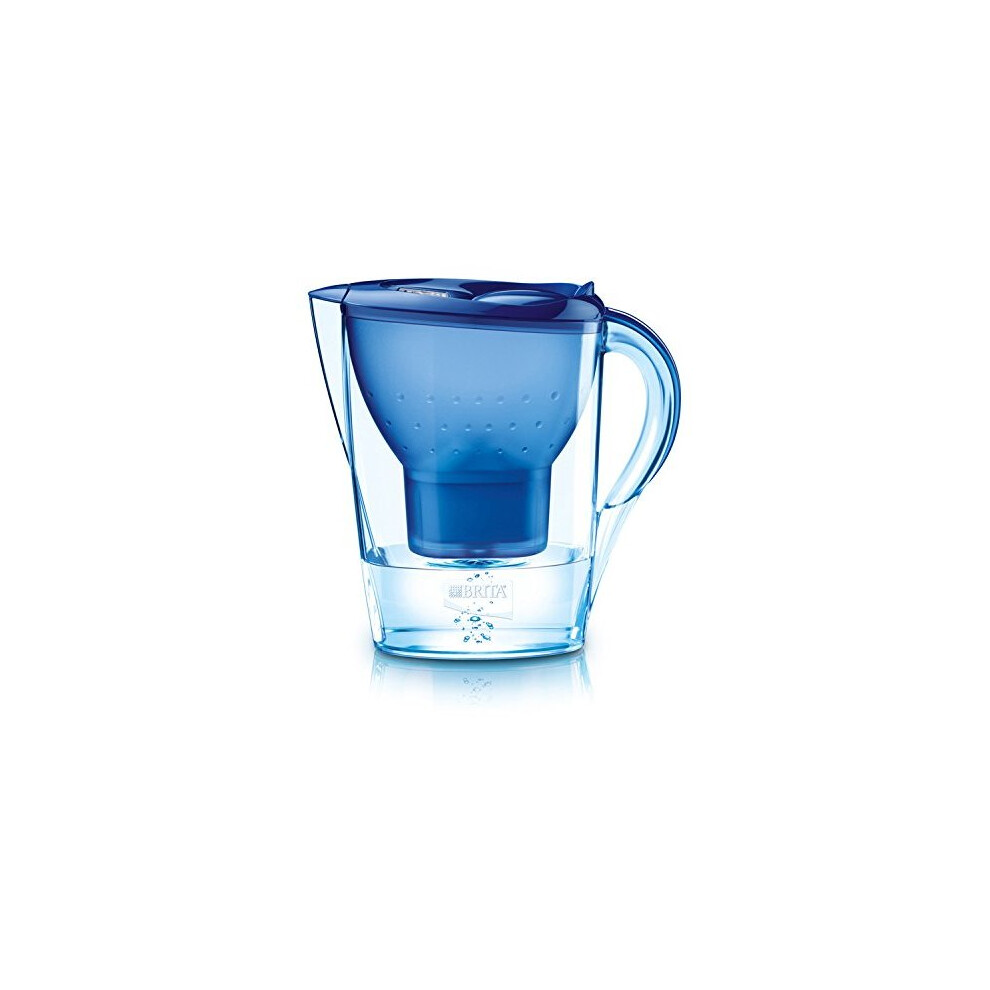 BRITA Marella Cool Water Filter Jug and Cartridge, Blue