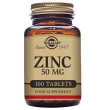 Solgar, Zink, 50 mg, 100 Tabletten
