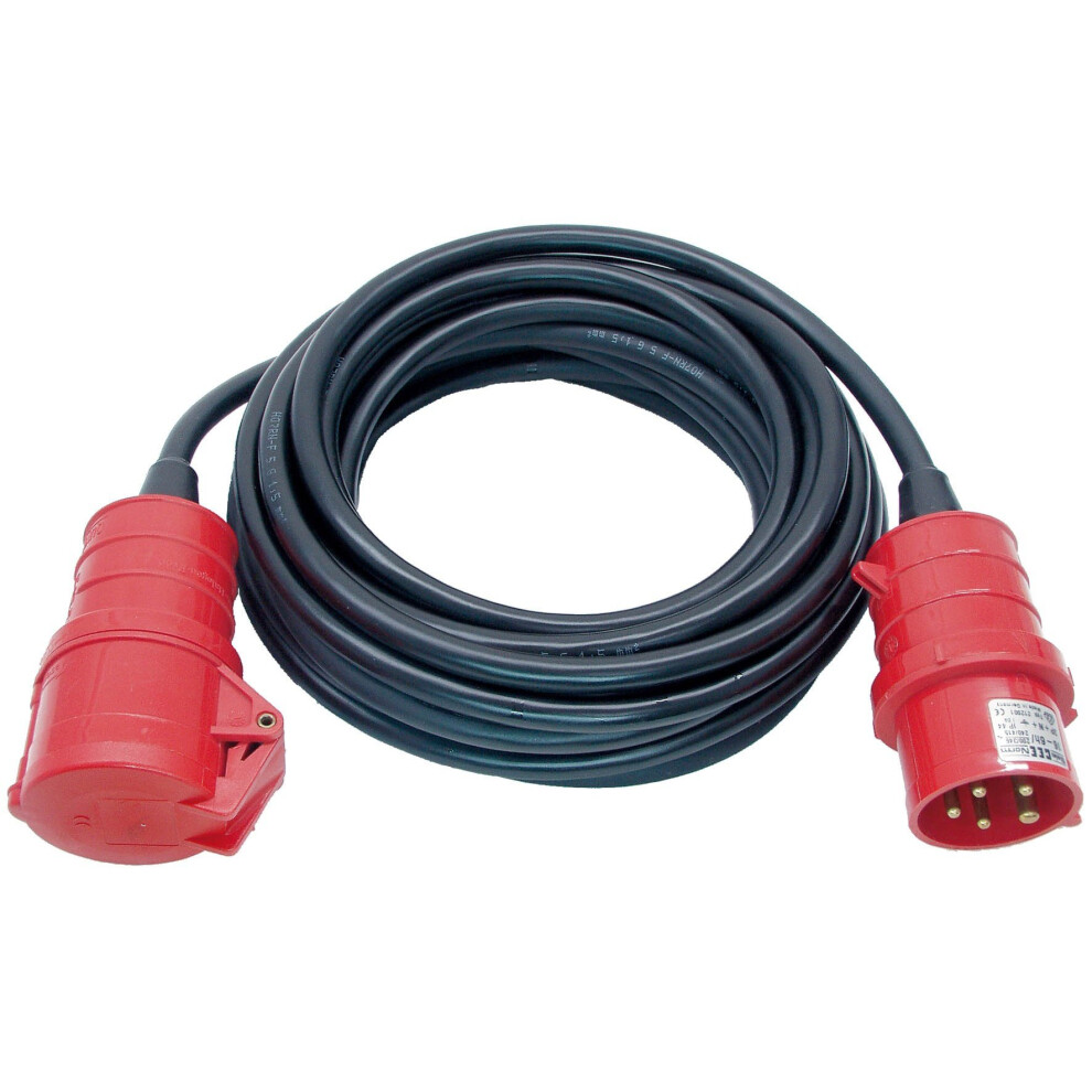 Brennenstuhl 1167710 10 M 5-Pin Extension Cable - Black 4007123005796