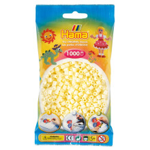 HAMA - 207-02 - Kreatives Gestalten - Beutel mit 1000 cremefarbenen Perlen