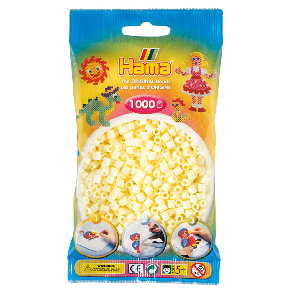 Hama Beads - Cream (1000 Midi Beads)